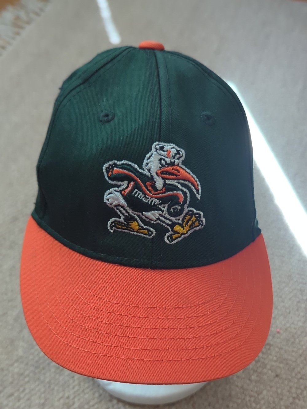 Going Yard Sebastian Miami Hurricanes Mascot Hat Size Youth Adjustable